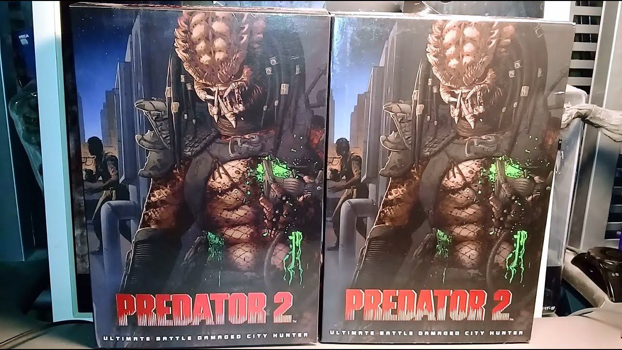 Comparison! Neca Ultimate Battle Damaged City Hunter (Original vs Reissue) смотреть онлайн