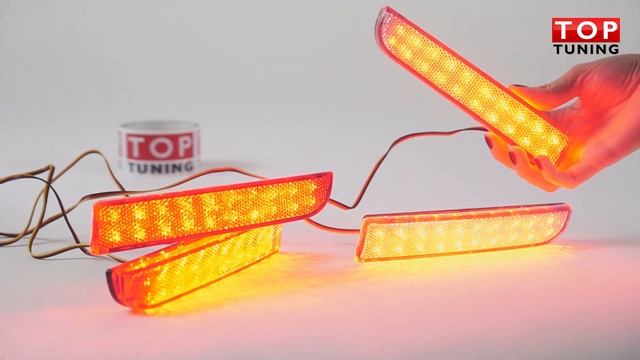 Габариты в задний бампер - Тюнинг LANCER X