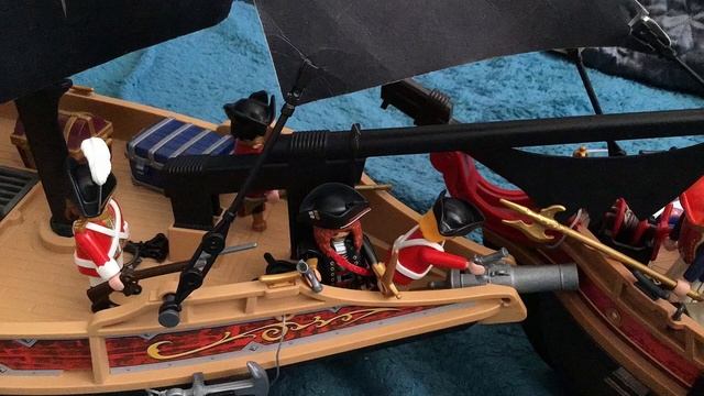 Playmobil pirate ship battle смотреть онлайн