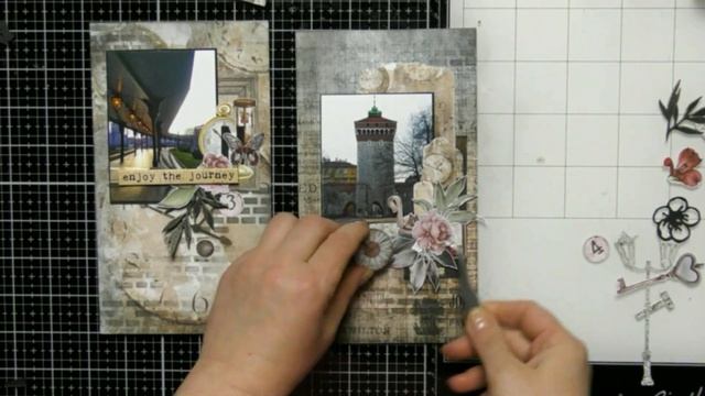 ? Mixed media mini album. Tutorial ? Как сделать мини альбом. Миксмедиа мастер-класс. смотреть онлайн