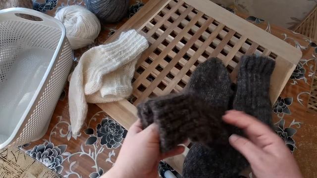 Вязанные носки! Из какой пряжи я вяжу носки. смотреть онлайн