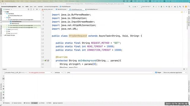 Android HttpURLConnection смотреть онлайн