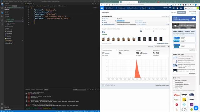 Changing Default Strapi Media Uploader to Cloudinary смотреть онлайн