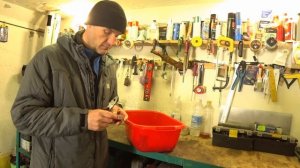 Солим и вялим гольца.