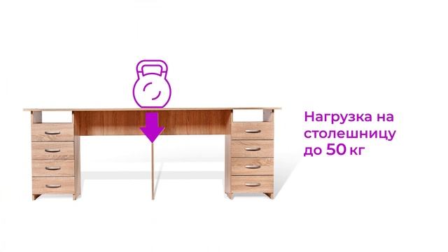 ⭐ СТОЛ ДЛЯ ДВОИХ ТАНДЕМ-3 - ОБЗОР | ХИТ ПРОДАЖ | САМЫЙ ПРАКТИЧНЫЙ И НЕДОРОГОЙ ПИСЬМЕННЫЙ СТОЛ смотреть онлайн