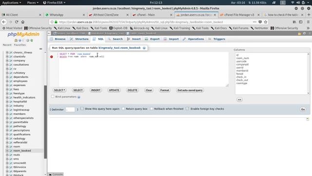 #1451 - cannot delete or update a parent row a foreign key constraint fails смотреть онлайн