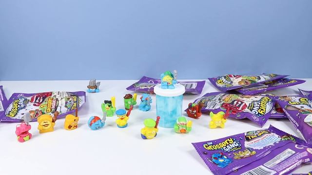 Grossery Gang Time Wars Mega Fun Pack Christmas Moose Toys смотреть онлайн