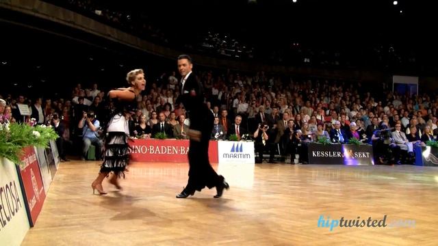 Martino Zanibellato - Michelle Abildtrup, GOC Stuttgart 2012, WDSF Grand Slam latin, final - samba смотреть онлайн