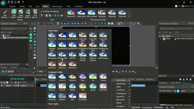 How to export project in Mp4 in VSDC (2023) смотреть онлайн
