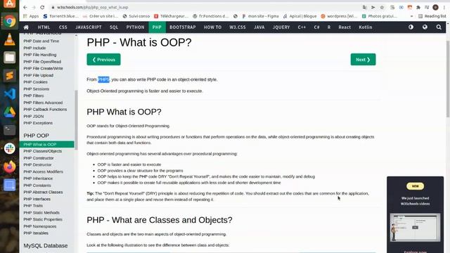 PHP POO : Introduction #1 смотреть онлайн