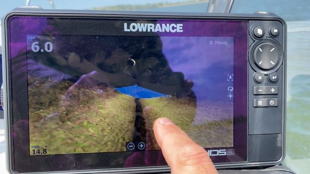 Работа StructureScan 3D на HDS-9 LIVE