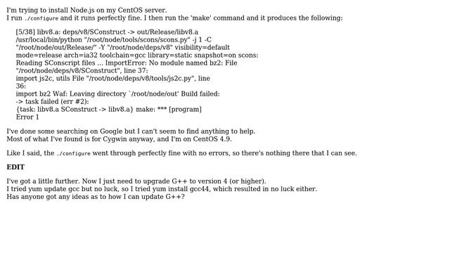 DevOps & SysAdmins: Node.js Build failed: -＞ task failed (error#2)? (2 Solutions!!) смотреть онлайн