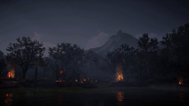 Gaming #ASMR - Relaxing with Assassin's Creed Valhalla - At the druid camp смотреть онлайн