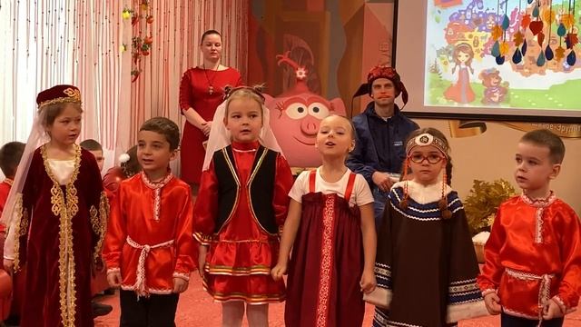 Осенние частушки. Группа № 12 "Цветики-семицветики" смотреть онлайн