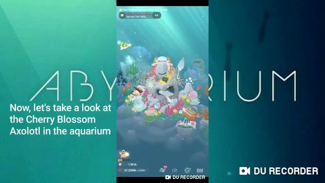 How to unlock the Cherry Blossom Axolotl in Tap Tap Fish Abyssrium смотреть онлайн