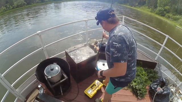 Сплав по реке Мана! День рождения на природе! смотреть онлайн