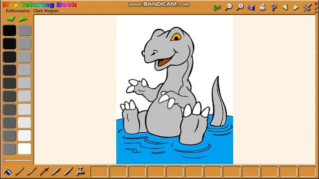 Coloring software for kids - Kea coloring book (Eps 1) смотреть онлайн