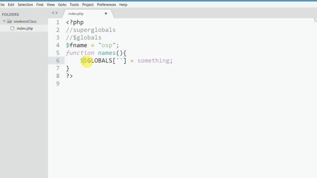 php superglobals element and variables смотреть онлайн