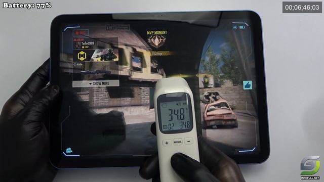 iPad 10 test game Call of Duty Mobile CODM with FPS Meter | Apple A14 смотреть онлайн