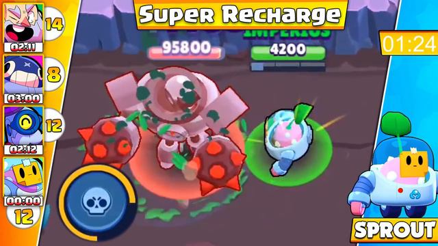 Best THROWER Brawler in BRAWL STARS ! Olympiad ! смотреть онлайн