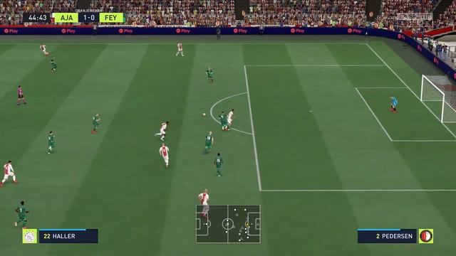 FIFA 22 | Ajax vs Feyenoord - Oranje Beker | Full Gameplay смотреть онлайн