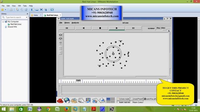 NS2 project for On the Node Clone Detection in Wireless sensor network смотреть онлайн