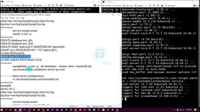 How To Configure Master Slave Replication On Ubuntu 18.04 смотреть онлайн