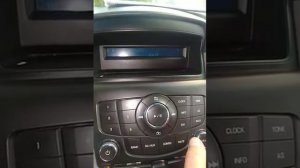настройка радио на Шевроле Круз