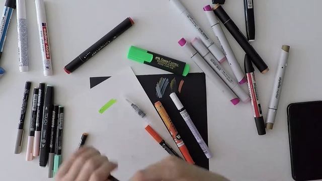 МАРКЕРЫ ДЛЯ РИСОВАНИЯ. ВИДЫ И ЧТО ИМИ РИСОВАТЬ. смотреть онлайн