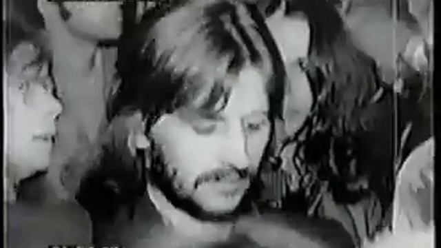John Lennon And Ringo Starr In Crowd At A Bob Dylan Concert