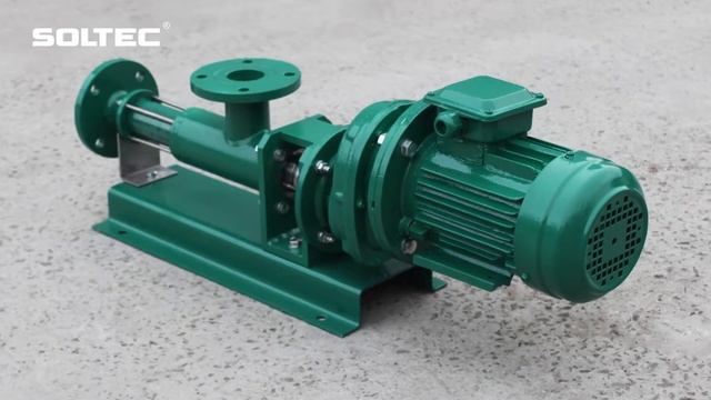 Винтовой насос SOLTEC ® BN021S01HZ для перекачивания флотошлама смотреть онлайн