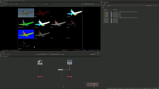 Shuffle node - Nuke basics ep01 - Quick tutorial смотреть онлайн