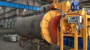 Испытание станка для подготовки кромок труб (кромкорез, фаскорез) СПК