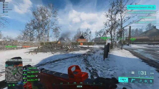 4VS4 FLASHPOINT on BF2042 - Battle of the Bulge смотреть онлайн