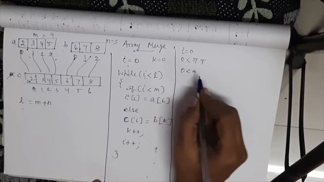 Array Merge Logical Thinking Programming Language Data Structure புரோகிராமிங் தமிழில் Tamil Tutoria смотреть онлайн