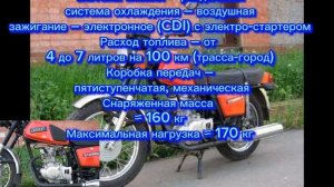 ИЖ ПЛАНЕТА 7 (характеристики)