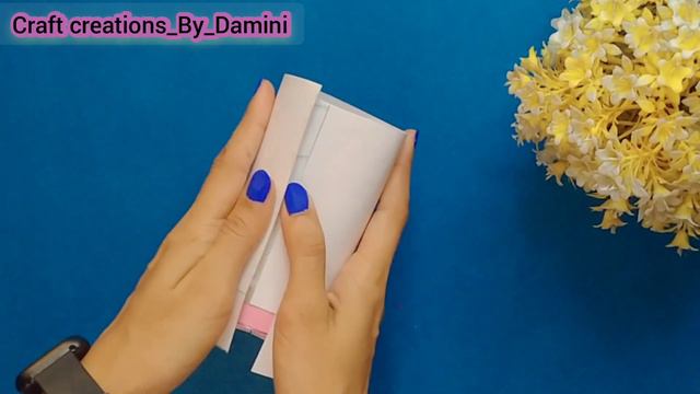 How to make paper pencil box/paper pencil box/origami box tutorial/school supplies/school hacks смотреть онлайн
