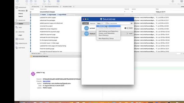 GIT SOURCE TREE COMMIT PUSH PULL CLONE | InterviewDOT смотреть онлайн