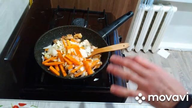 ЛАПША УДОН С КУРИЦЕЙ И ОВОЩАМИ В СОУСЕ ТЕРИЯКИ/РЕЦЕПТ смотреть онлайн