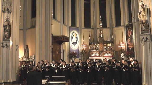 O Magnum Mysterium ( Morten Lauridsen ) Sancta Caecilia Katedral Jakarta смотреть онлайн