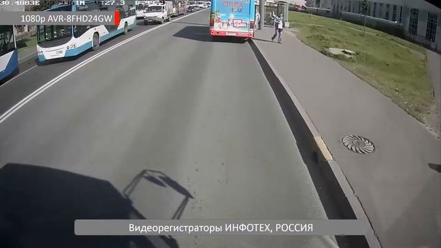 Фронтальная камера в автобусе смотреть онлайн