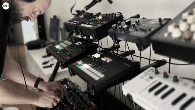 Groovy Dubhouse Jam | Peak, Analog Rytm, Digitakt, Digitone, Pyramid | 59 Perlen смотреть онлайн