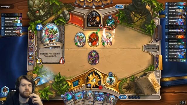 OTK With An Aggro Deck | Spell Damage Shaman | Scholomance Academy | Hearthstone смотреть онлайн