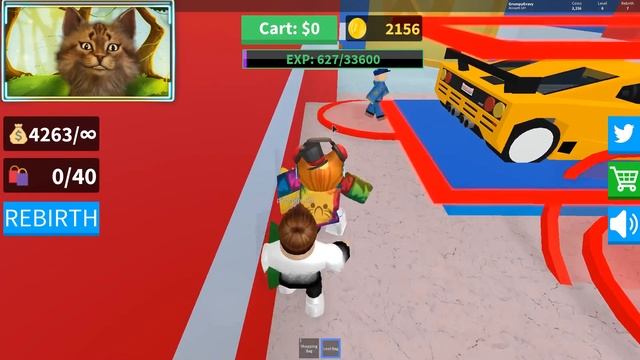 New Black Market - Roblox Shopping Simulator смотреть онлайн