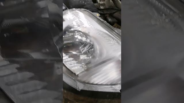 Как восстановить фары Toyota Corolla е120