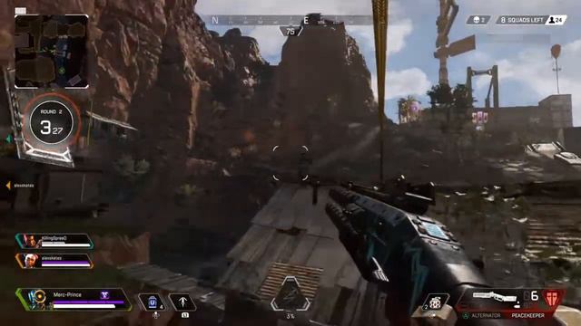 Apex Legends when they're AFK and you got the zipline (PS4) смотреть онлайн