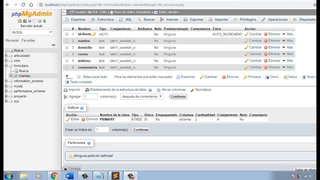 Funcionamiento de codigo PHP y creacion de la base de datos смотреть онлайн