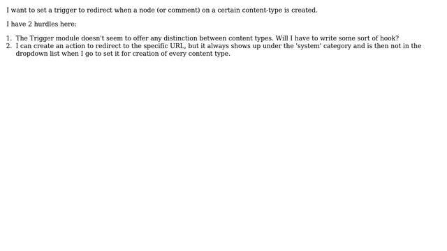 Drupal: Set node action for specific content type смотреть онлайн