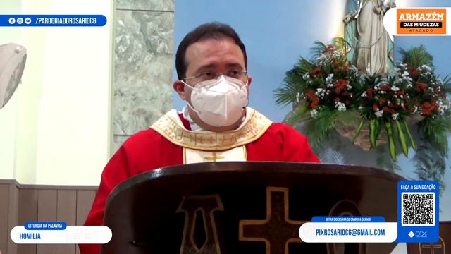 Santa Missa do Rosário - Pe. Márcio Henrique Mendes Fernandes | 04/07/2021 19h30 смотреть онлайн