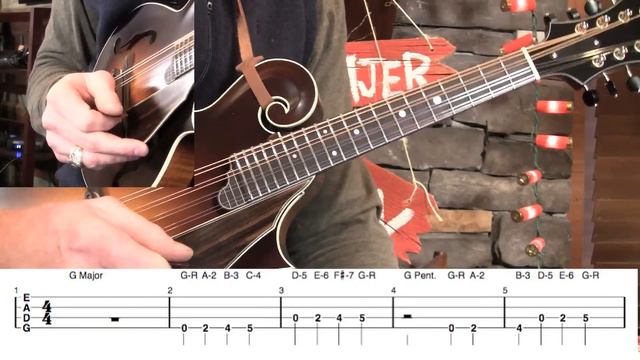 Intro to Pentatonic Scales for Mandolin! смотреть онлайн